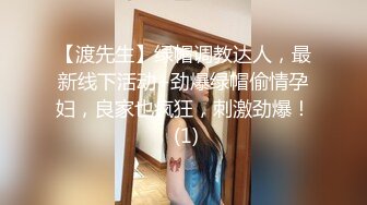 【渡先生】绿帽调教达人，最新线下活动+劲爆绿帽偷情孕妇，良家也疯狂，刺激劲爆！ (1)