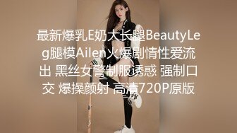 最新爆乳E奶大长腿BeautyLeg腿模Ailen火爆剧情性爱流出 黑丝女警制服诱惑 强制口交 爆操颜射 高清720P原版