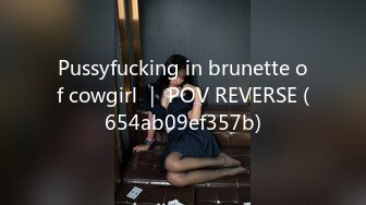 Pussyfucking in brunette of cowgirl ｜ POV REVERSE (654ab09ef357b)